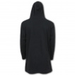 Cardigan homme gothique rock noir  capuche