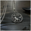 Pendentif homme Mdusa en acier