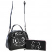 Plus tard - Sac  main noir  tte de chat mignon 