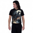 T-shirt homme gothique Cavalier de l'ombre