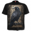 T-shirt homme gothique La sagesse du corbeau