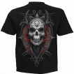 T-shirt homme  grande prtresse de la mort avec crane et serpent