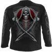 T-shirt homme manches longues La Mort traversant le portail