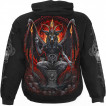 Sweat capuche homme BAPHOMET sur son trone