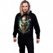 Sweat capuche homme gothique  grincheux grimaant de Noel