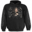 Sweat-shirt gothique homme  crane tribal tatou