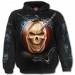 Sweat-shirt homme gothique  citrouille de la Mort et Faucheuse