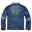 Veste en jean's fourre Sherpa Denim Jacket - Bleu  - Brandit