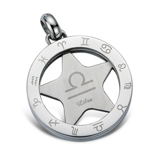 Pendentif signe astrolique Balance