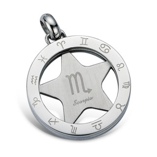 Pendentif signe astrolique Scorpion