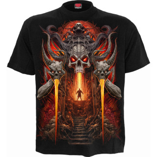 T-shirt homme gothique Porte des enfers