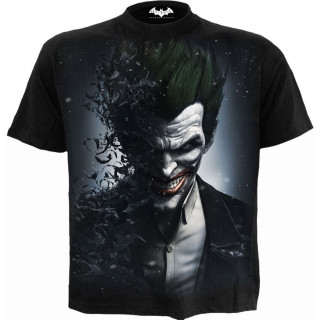 T-shirt homme JOKER - ARKHAM ORIGINS (licence officielle)